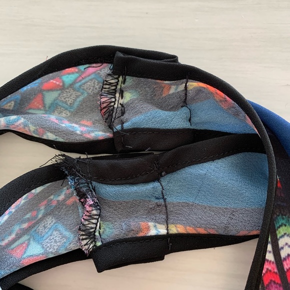 Size 16 City Chic Biba Printed Maxi Dress - Picture 4 of 9